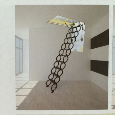 钢制英式液压伸缩楼梯