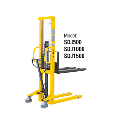SDJ1000手动堆垛车液压堆高车